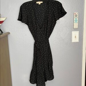 Lovestitch Black and White Polka Dot Dress